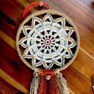 Crochet Mandala Wall Hanging Dream Catcher